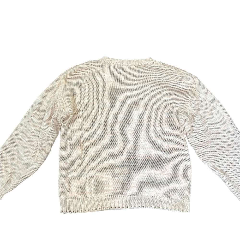 Vintage Oversized Elegant Patchwork Knit Sweater … - image 7